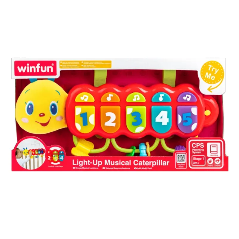 Winfun Light Up Musical Caterpillar 1