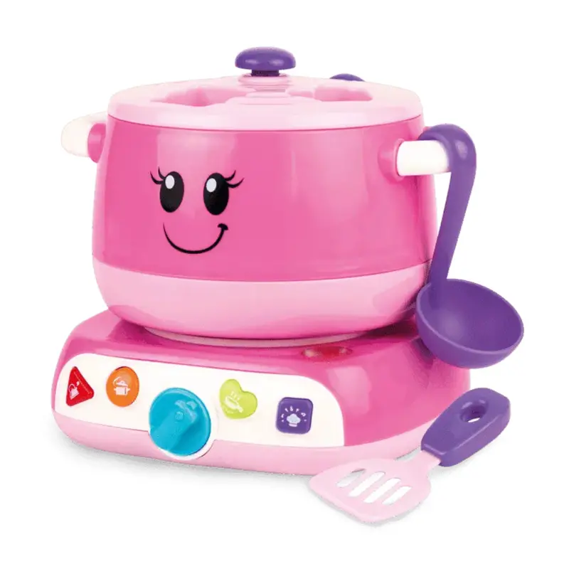 Winfun - Magic Pot 3-In-1 Girl Kitchen Set - Pink 1