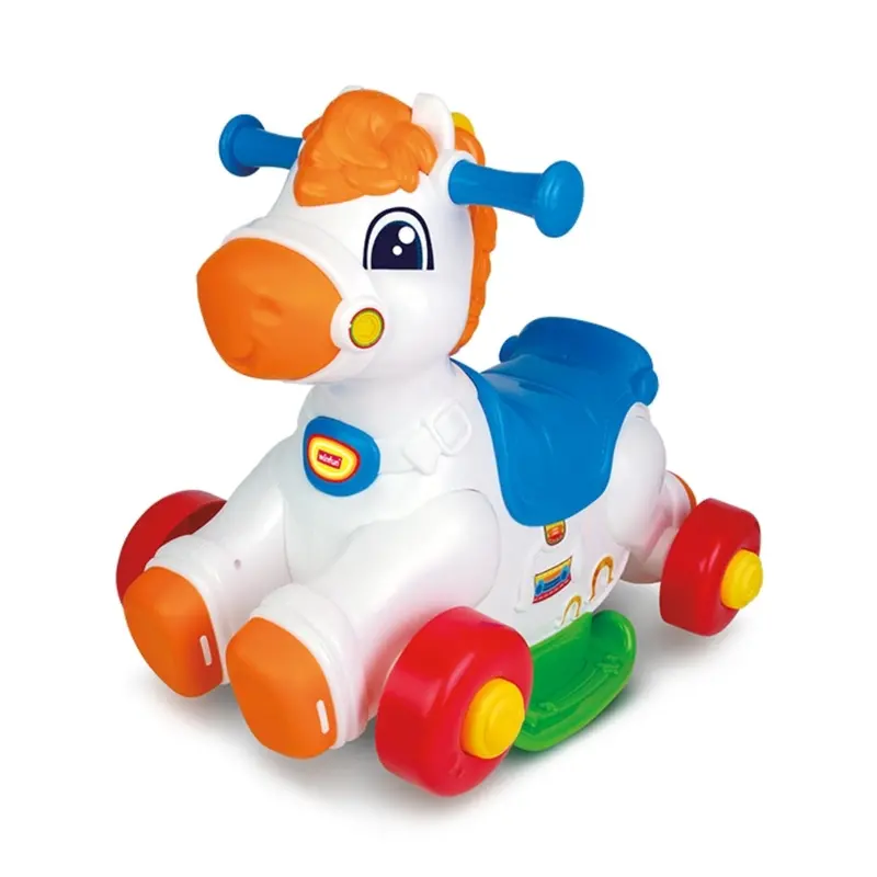 Winfun Multi-Color Jr. Rocking Horse -Recommended For Ages 12 - 36 Months 2