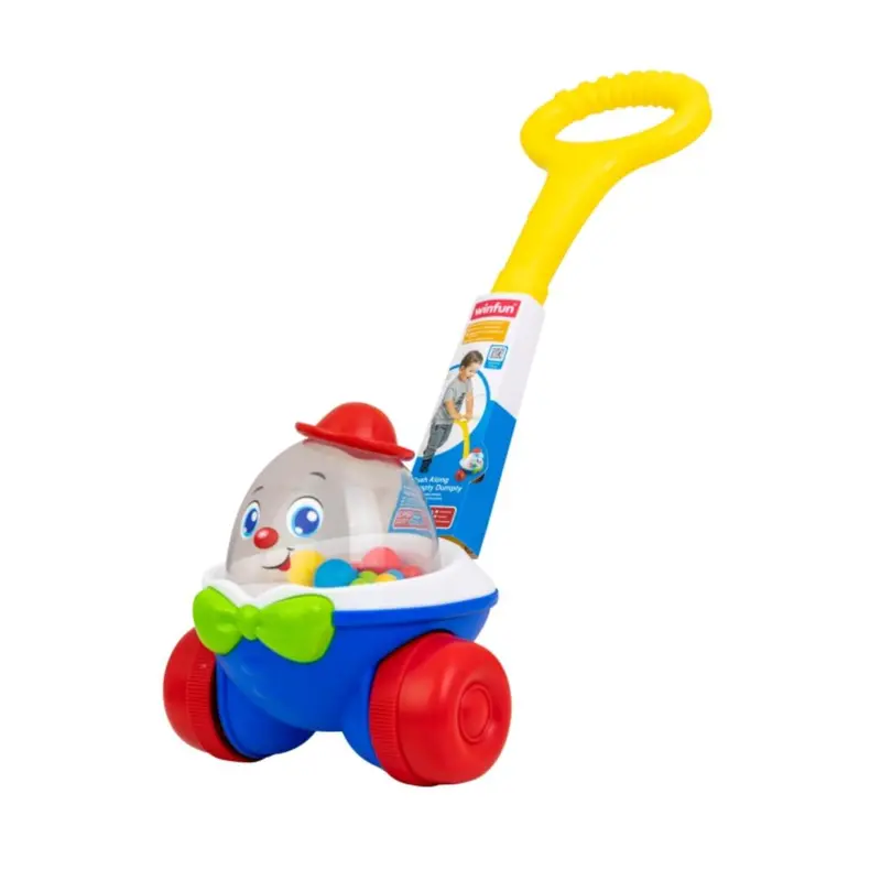 Winfun Push Along Humpty Dumpty Toy For Kids, Yellow 1