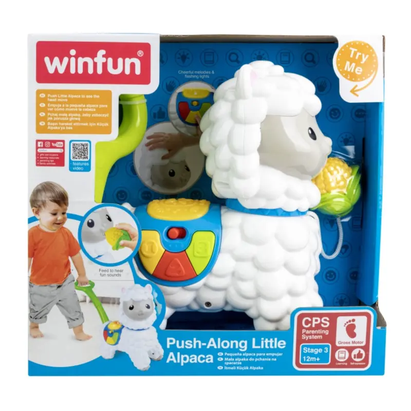 Winfun Push-Along Little Alpaca 1
