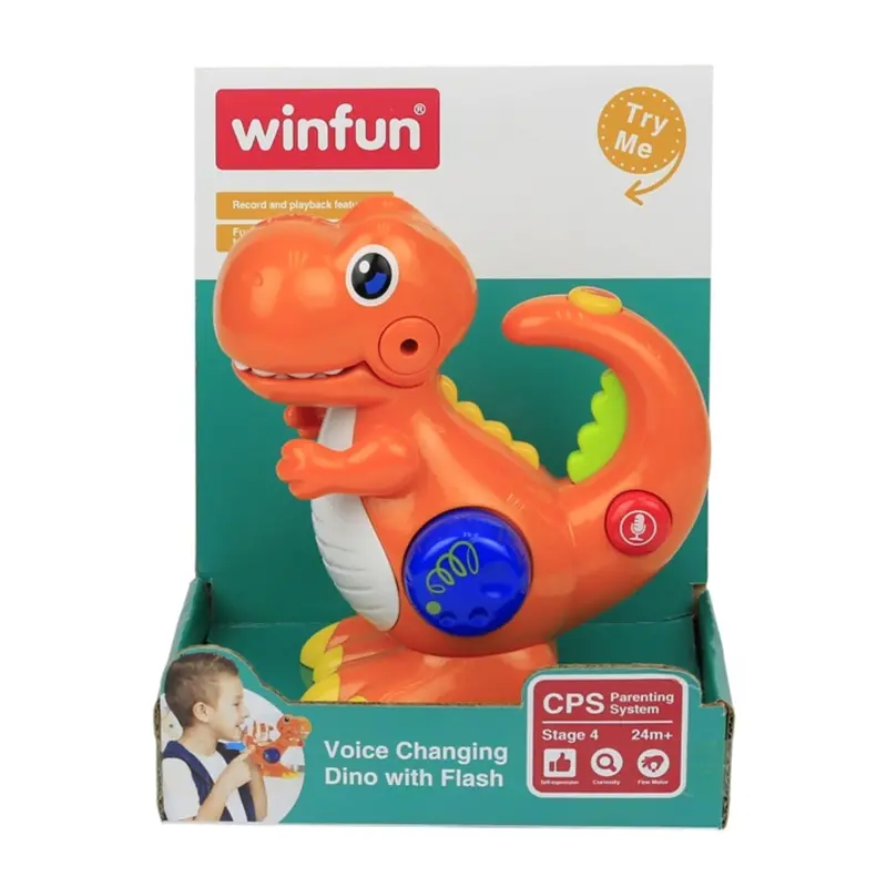 Winfun Recording & Voice Changing Dinosaur Toy 2