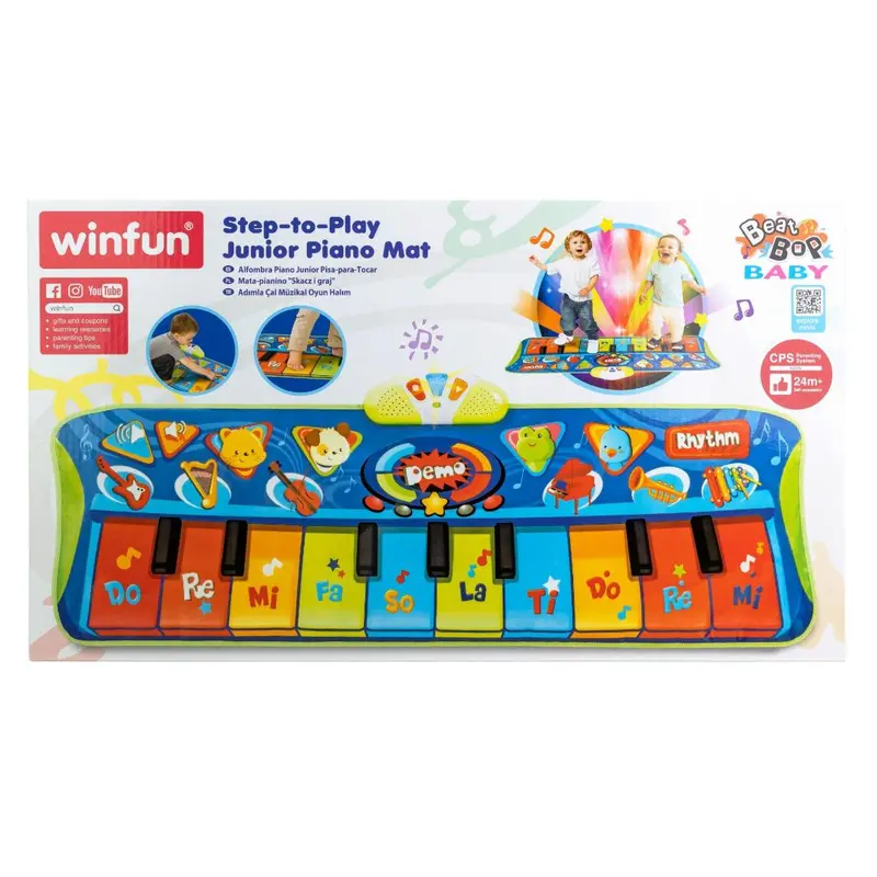 Winfun Step-To-Play Junior Piano Mat 1