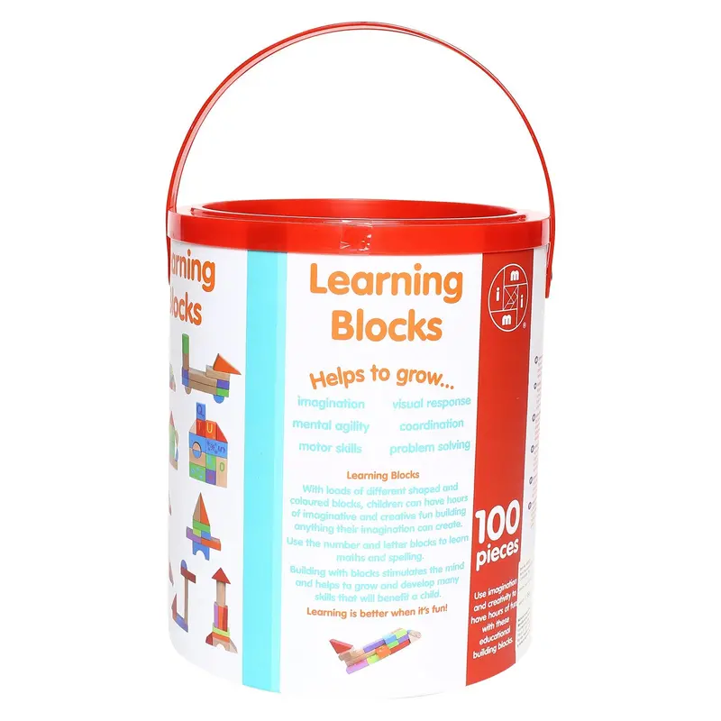 Wooden Blocks 100Pcs 1