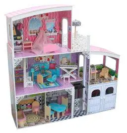 Wooden Doll Barbie House 1