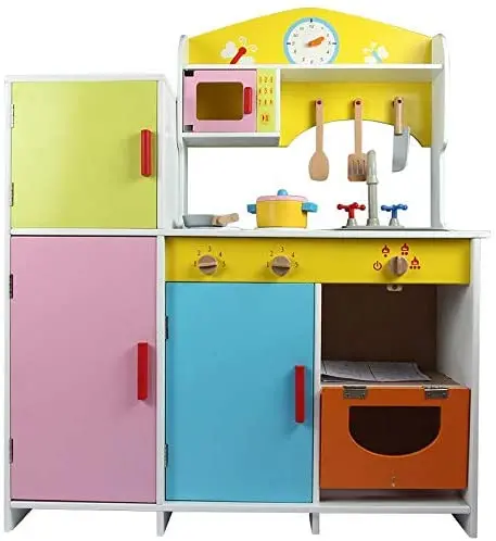 Wooden Refrigerator Kitchen Toy 1