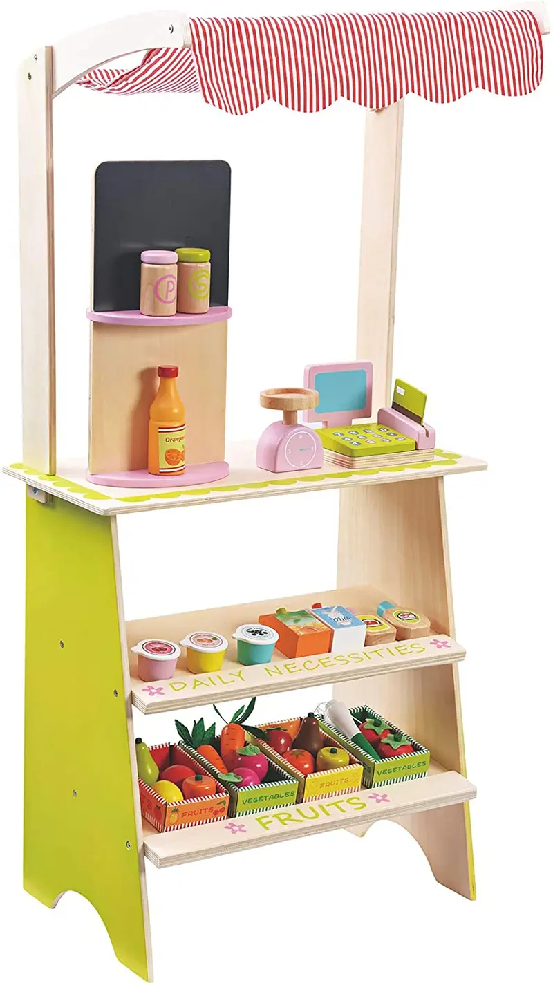 Wooden Toy Booth 1