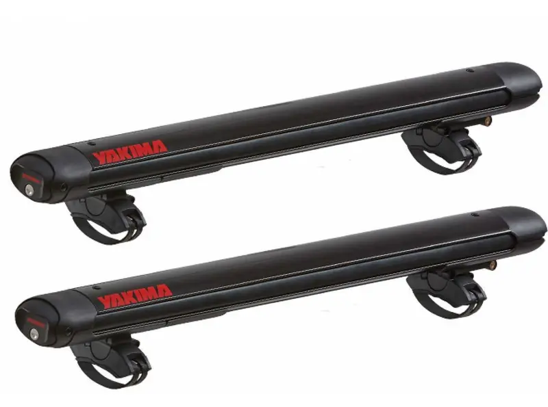 Yakima - Fatcat Evo 6 Roof Top Ski And Snowboard Carrier - Black - 8003096 1