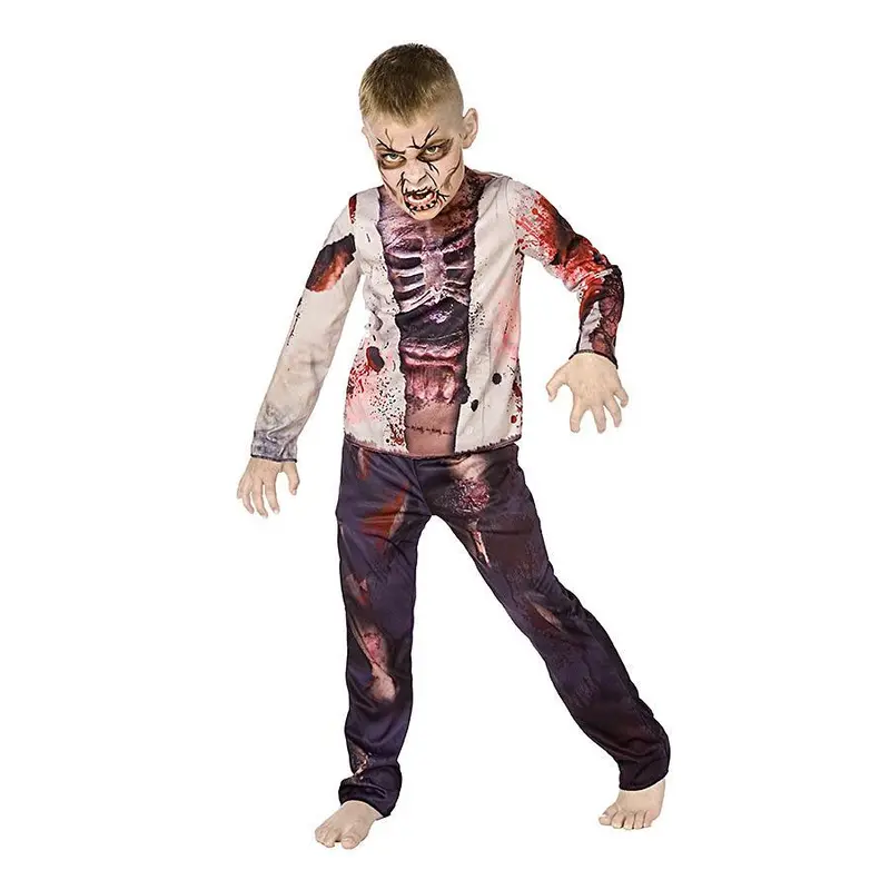 Zombie Boy 3D Costume 128Cm 1