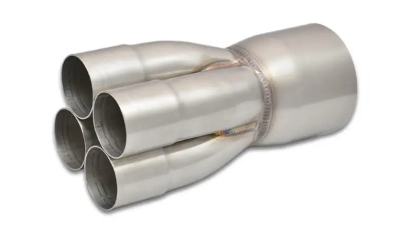 4-1 Stainless Steel Exhaust Merge Collector With 2-Inch Inlet And 3.5-Inch Slip-Over Outlet – Sold Separately 1