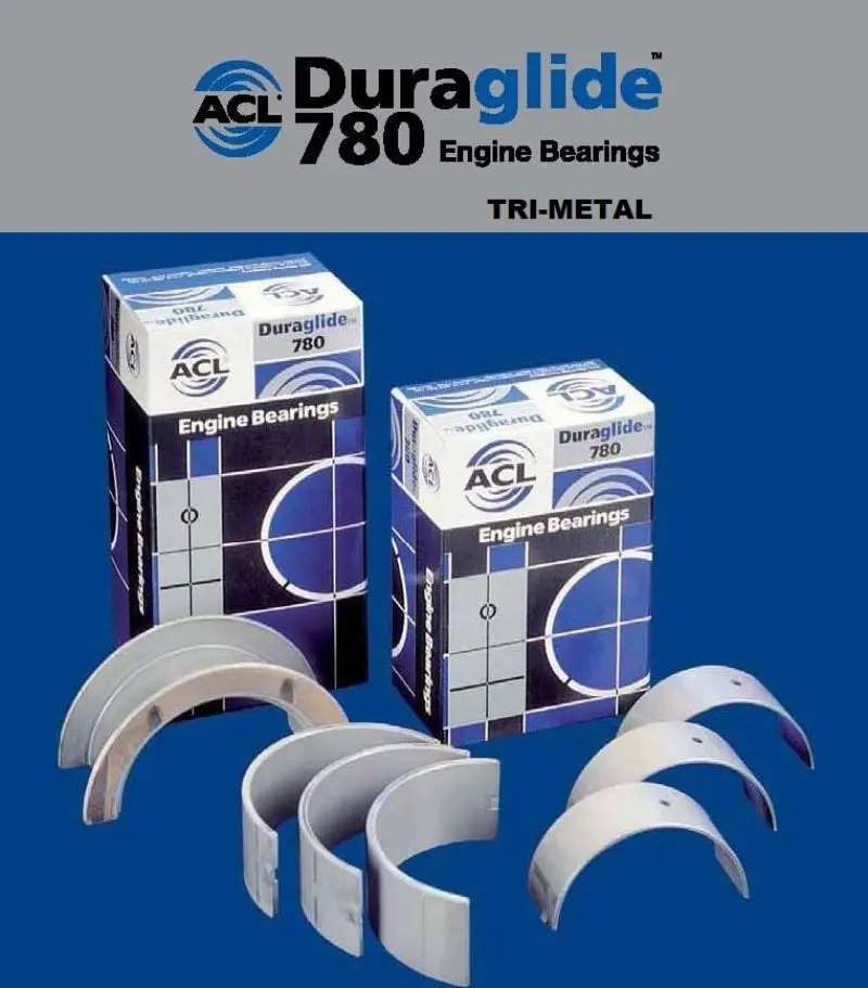 Acl High-Performance Main Bearing Set For Ford V6 Engines (159/171/177 Series, 1972–1990) 1