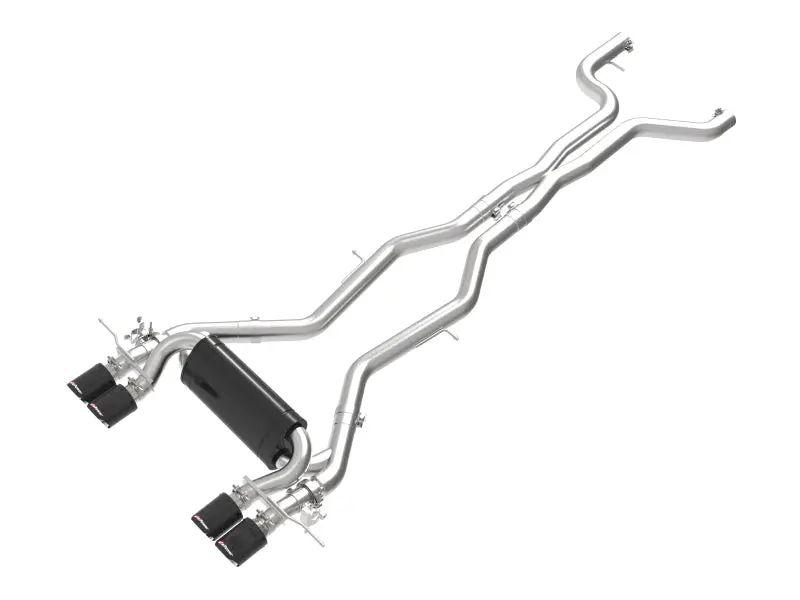 Afe Power Mach Force-Xp Cat-Back Exhaust System For 2023–2025 Bmw M2 (G87) With Carbon Fiber Tip 1