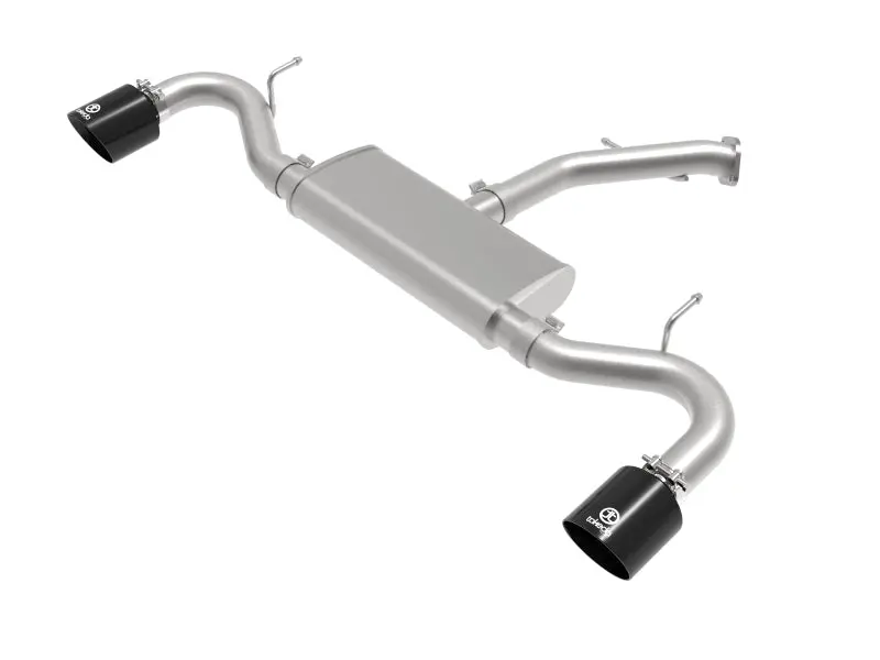 Afe Takeda 2.5-Inch Axle-Back Exhaust System For 2018–2020 Hyundai Elantra Gt (1.6L Turbo) – 409 Stainless Steel With Black Tips 1