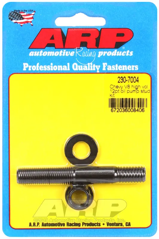 Arp High-Volume Oil Pump Stud Kit – 12-Point Design For Chevrolet Small & Big Block V8 Engines 1