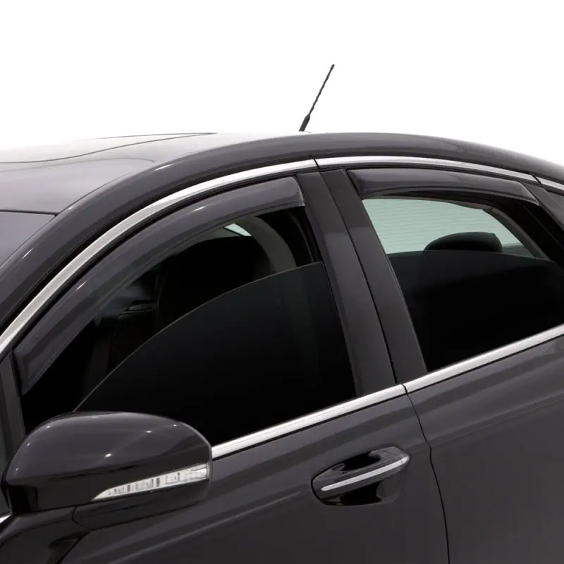 Avs In-Channel Ventvisor Set For 2007–2010 Chrysler Sebring – Front & Rear Windows, Smoke Tint, 4-Piece 2