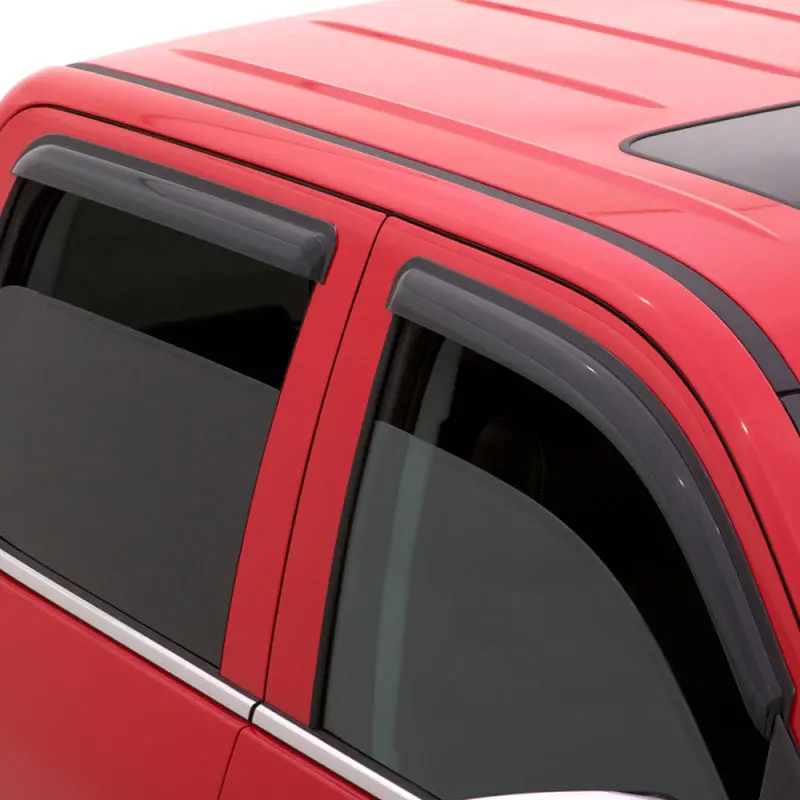 Avs Smoke-Tinted Outside-Mount Ventvisors – 2003–2008 Toyota Corolla, 4-Piece Set 1
