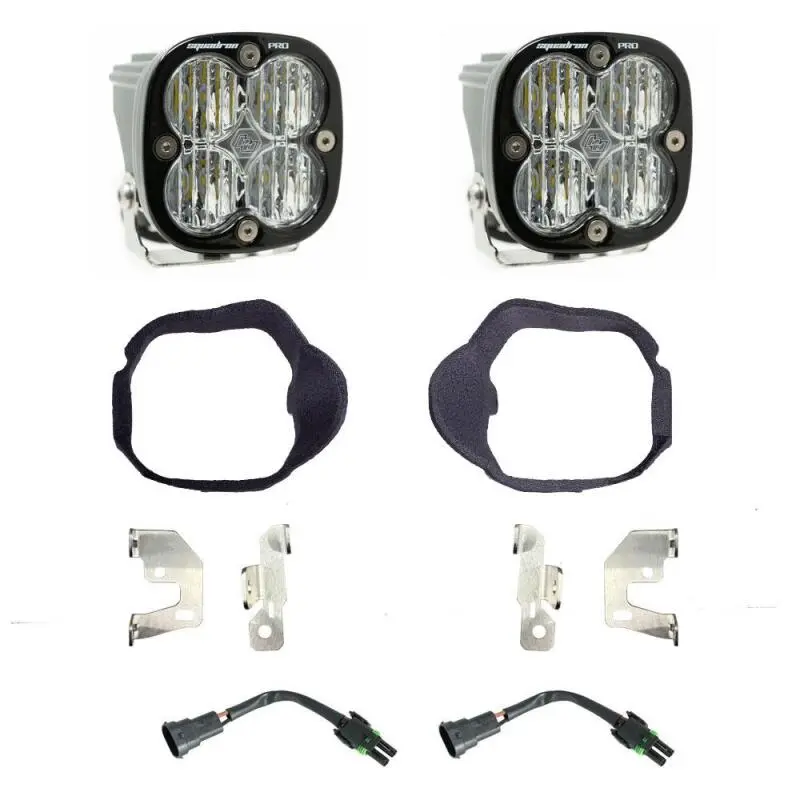 Baja Designs Squadron Sae Fog Light Pocket Kit For 2019+ Mercedes-Benz Sprinter 1