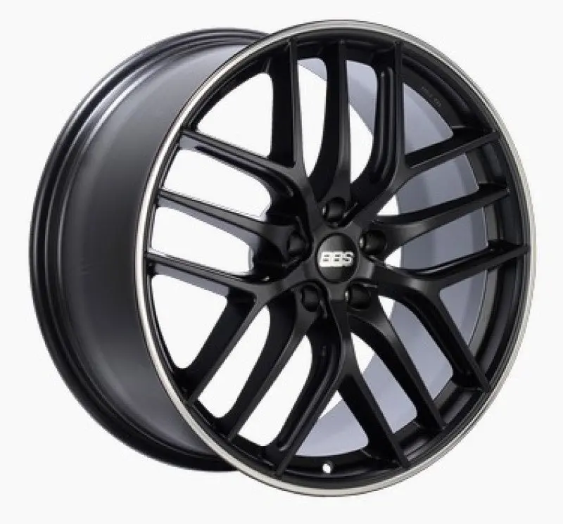 Bbs Cc-R Satin Black Rim Protector Wheel – 19X9-Inch, 5X120 Bolt Pattern, 48Mm Offset, Requires Pfs Clip System 1