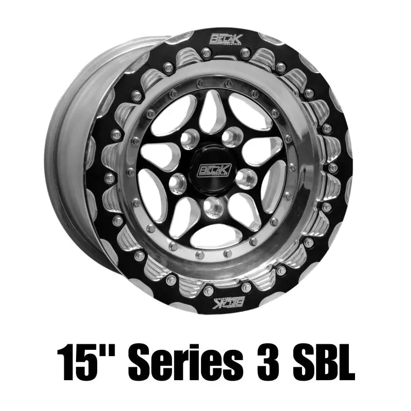 Belak Series 3 Off-Road Wheel – 15X10", 5X4.75 Bolt Pattern, 7" Backspace, High-Pad Design (Non-Beadlock) 1