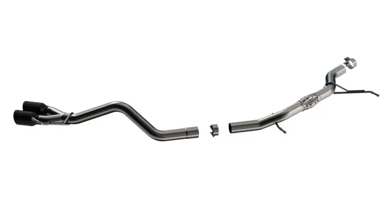 Borla S-Type Cat-Back Exhaust System – Black Chrome Finish For 2022–2023 Ford Maverick 2.0L 4-Cylinder Awd 1