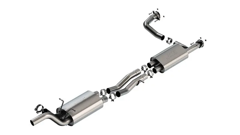 Borla S-Type Mid-Section Exhaust For 2025–2026 Ram 1500 Rho (3.0L V6, 145.1In Wheelbase) 1