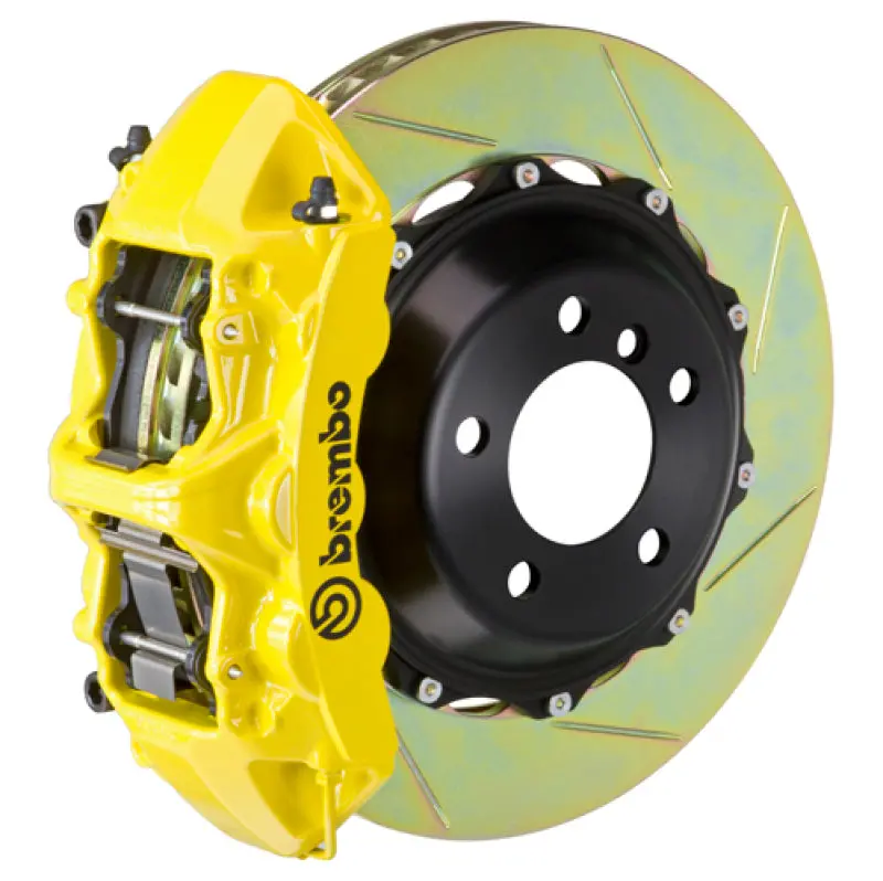 Brembo Front Gt Big Brake Kit – 2005–2011 Slk55 Amg (R171), 380X32Mm Slotted Two-Piece Rotors, 6-Piston Calipers 1