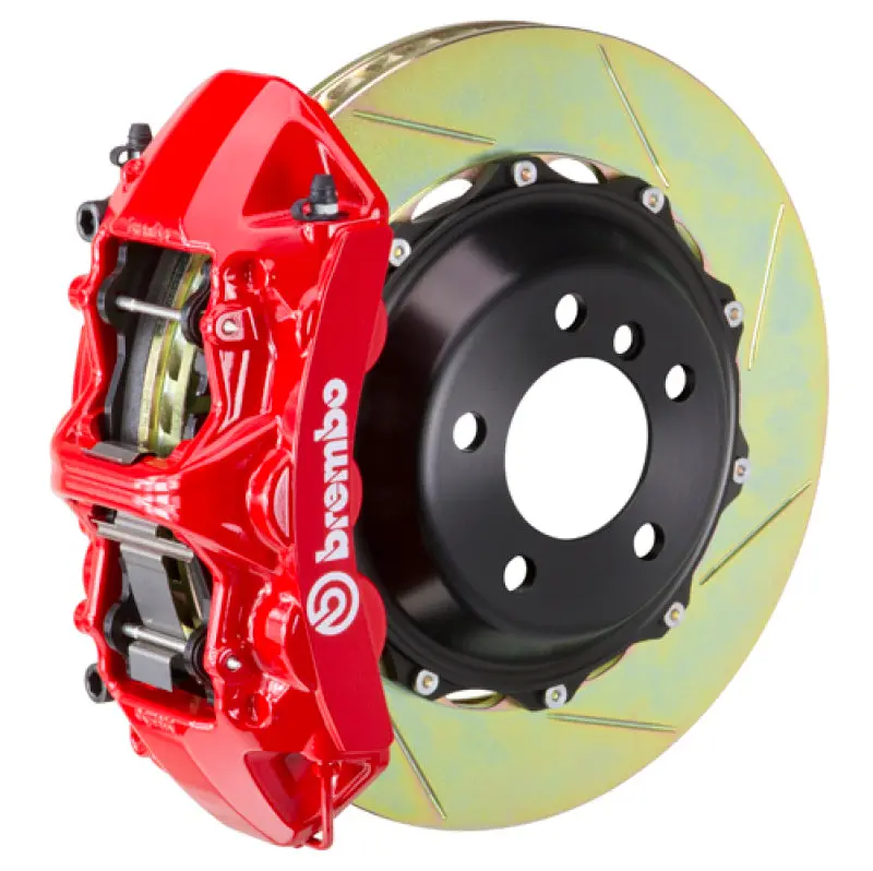 Brembo Gt Bbk — 6-Piston Front Brake Kit With Slotted 380X32Mm Two-Piece Rotors For 2009–2016 Bmw Z4 Sdrive 1