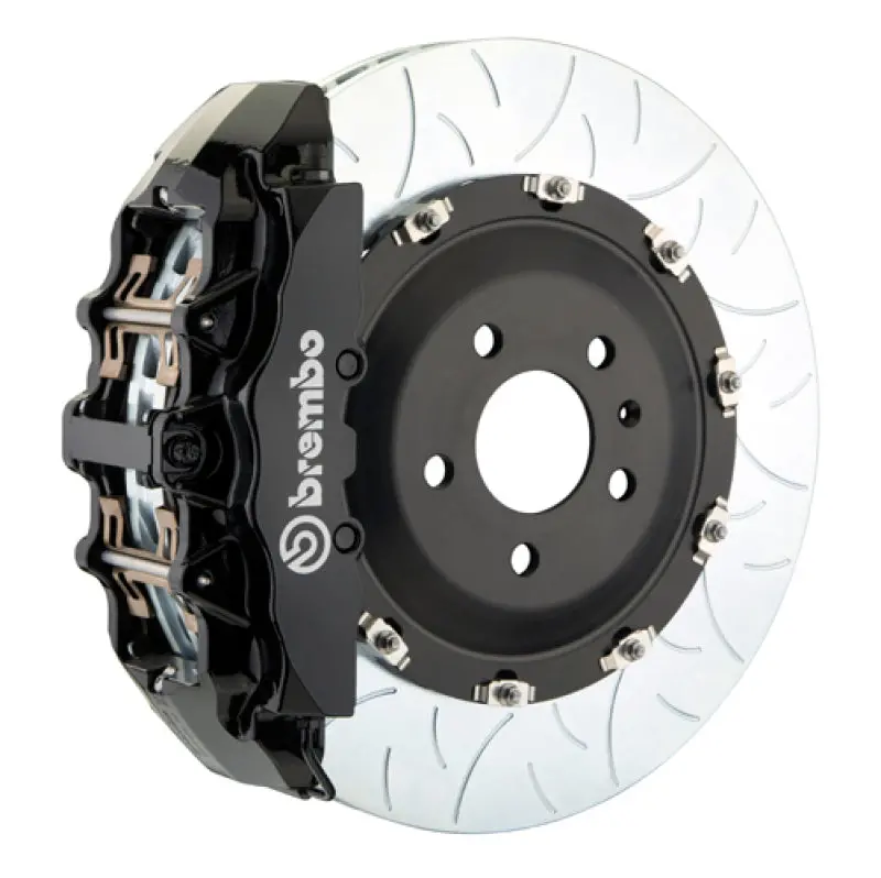Brembo Gt Big Brake Kit – Front 6-Piston Calipers With 380X34Mm Two-Piece Slotted Rotors For 2017–2020 Audi Rs3 Sedan 1