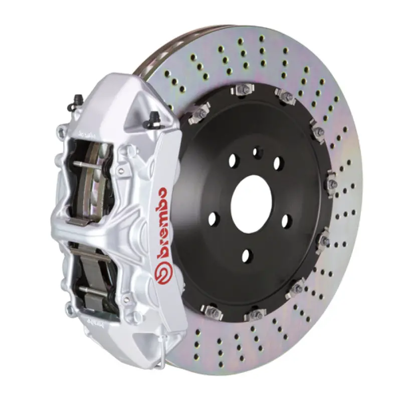 Brembo Gt Front Big Brake Kit For 2005–2013 Range Rover Sport L320 – 6-Piston Calipers, 405X34Mm Drilled Rotors 1