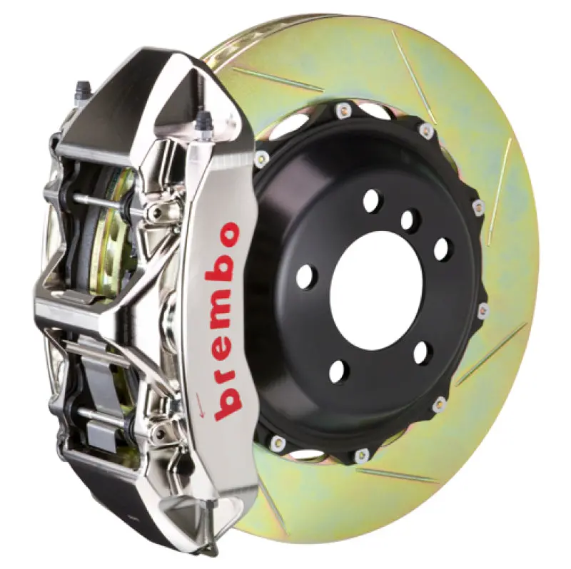 Brembo Gtr Big Brake Kit For 2003–2008 Mercedes-Benz Sl500 – Front, 6-Piston Calipers, 355X32Mm Two-Piece Slotted Rotors 1