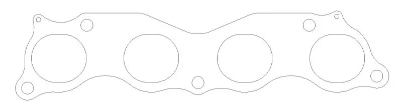 Cometic Mls Exhaust Head Gasket For Honda K20A2 – 0.030 Inch Thickness, 1.975 X 1.730 Inch Port Size 1