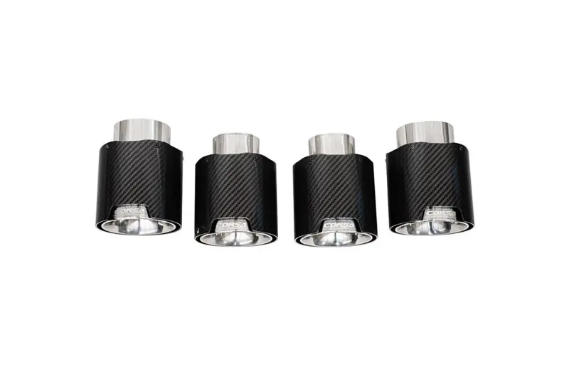 Corsa 20-23 Chevrolet Corvette C8 Rwd 4.5In Carbon Fiber Polished Tip Kit (For Corsa Exhaust Only) 1
