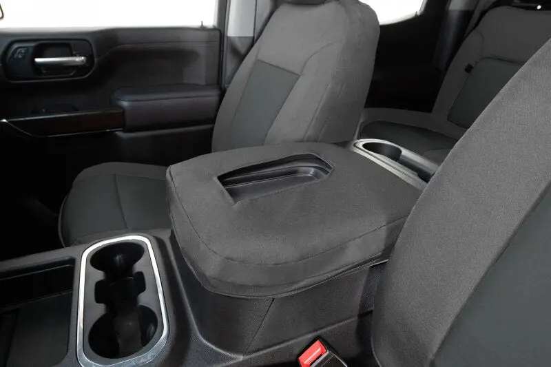 Covercraft 20-24 Toyota Highlander Endura Precisionfitthird Row Seat Covers - Silver/Charcoal 1