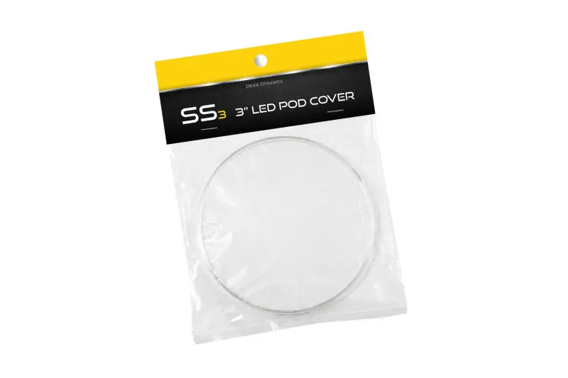 Diode Dynamics Ss3 Led Pod Light Cover – Round Shape, Clear Lens 1