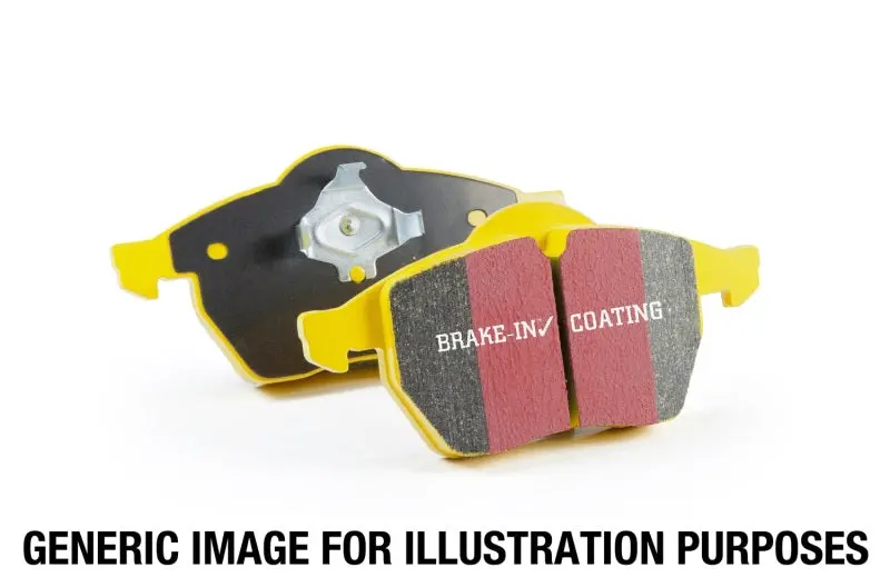 Ebc 2016+ Chevrolet Malibu 1.5L Turbo (Mech Pb) Yellowstuff Rear Brake Pads 1