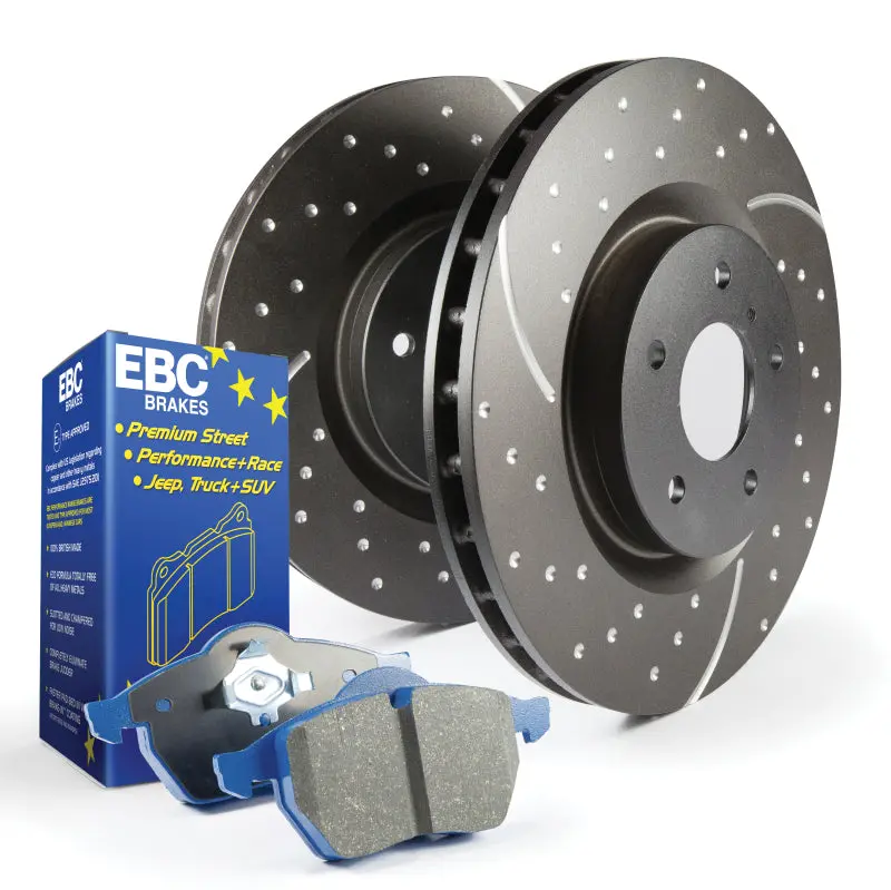 Ebc Braking S6 Brake Kit – Bluestuff Pads & Grooved Rotors 1