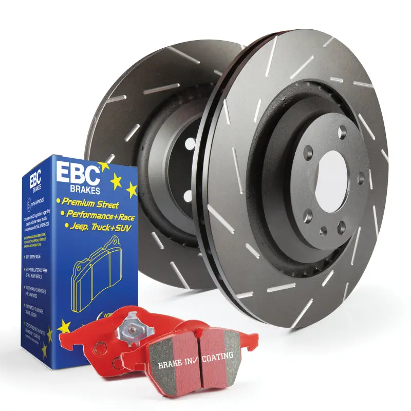 Ebc Redstuff Brake Pad & Usr Rotor Kit – High-Performance Street Package 1