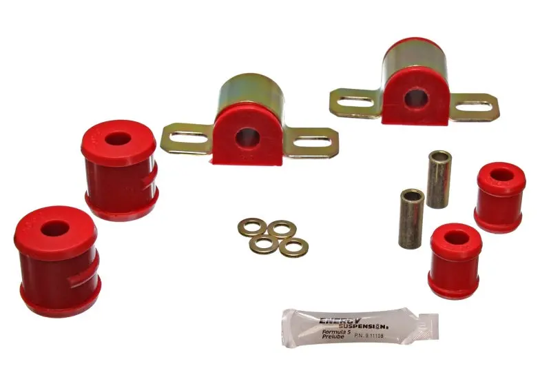 Energy Suspension Red Rear Stabilizer Bushing Kit For Gm Vehicles (11/16" Id) 1
