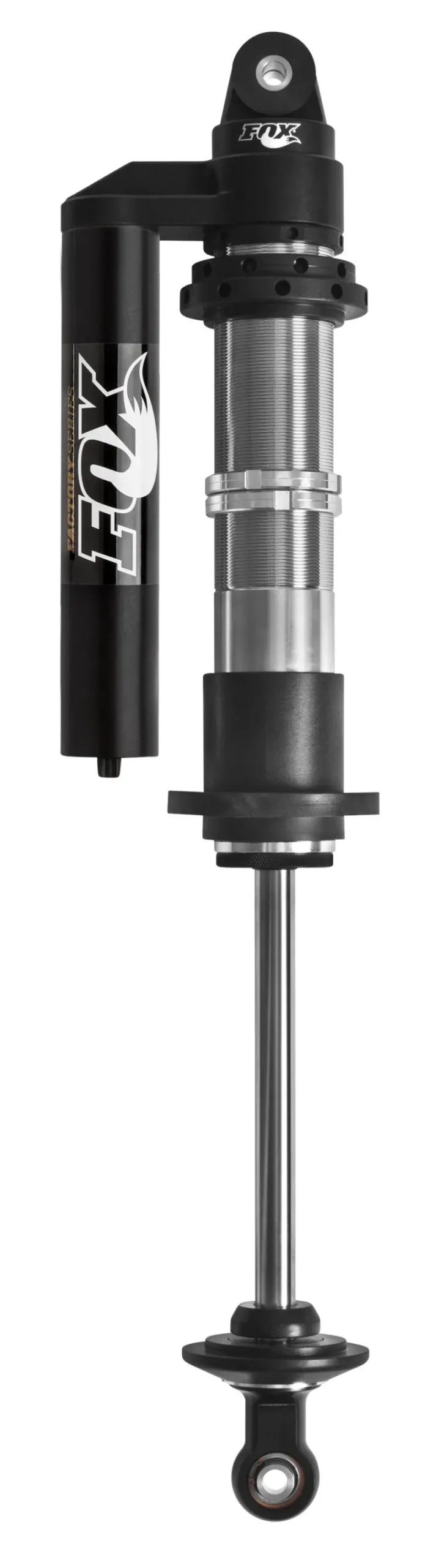 Fox 2.5 Factory Series Piggyback Coilover Shock – 16", 7/8" Shaft, Black (50/70 Spring Rate) 1