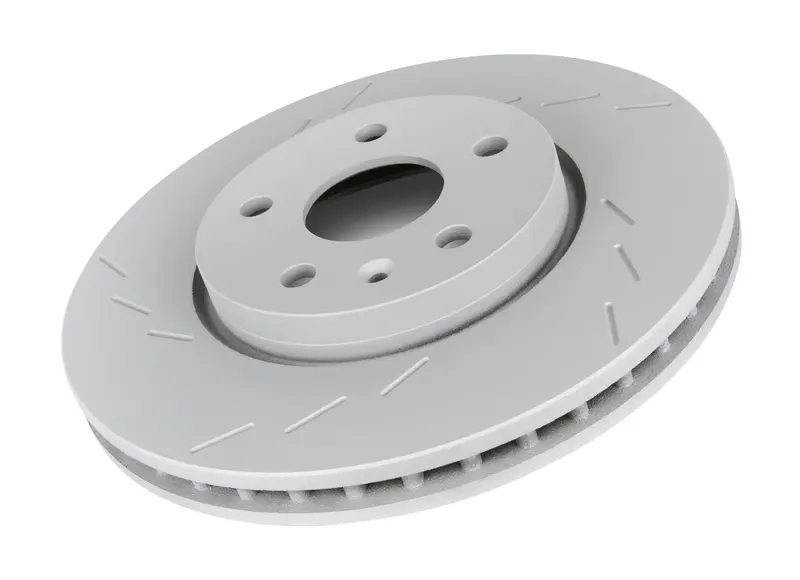 Frozen Rotors Slotted Front Right Brake Rotor — Fzr-Sr Series 1