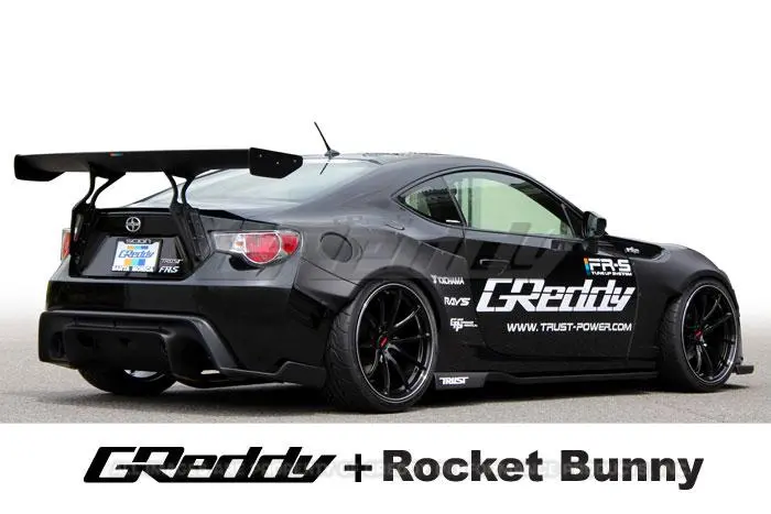 Greddy Scion 2013 Fr-S/Subaru Brz Zn6(4U-Gse)/Zc6(Fa20) X Rocket Bunny 86 Aero Fr-S Rear Diffuser 1