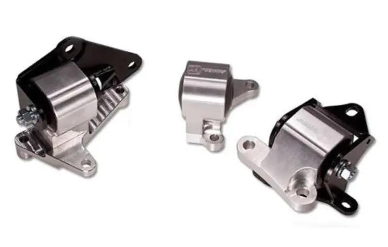 Innovative 96-00 Civic H-Series Black Aluminum Mounts 85A Bushings 1
