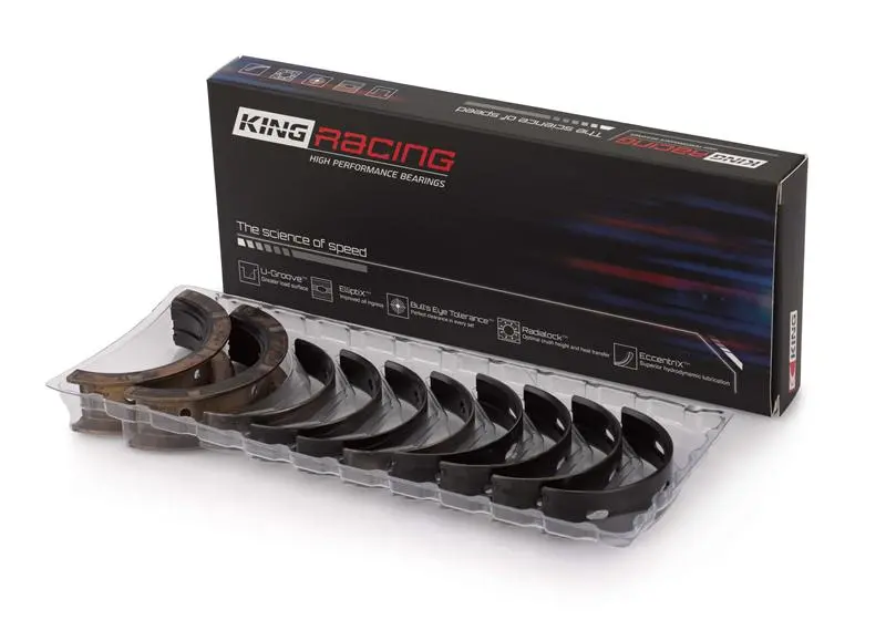 King Engine Bearings – Oversized .010” Main Bearing Set For Ford 351Ci (5.8L) V8 Performance Builds 1