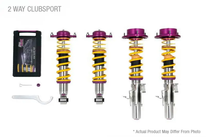 Kw Clubsport Coilover Kit For Audi A3 (8P) Fwd – All Engines, No Electronic Damping Control 1