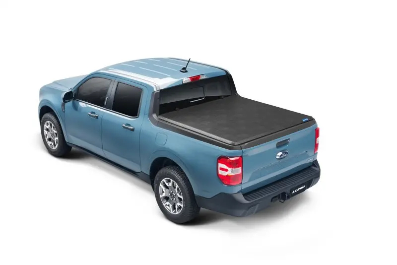 Lund Hard-Folding Tonneau Cover For 2022–2023 Ford Maverick (4.5' Bed) – Black Finish 1