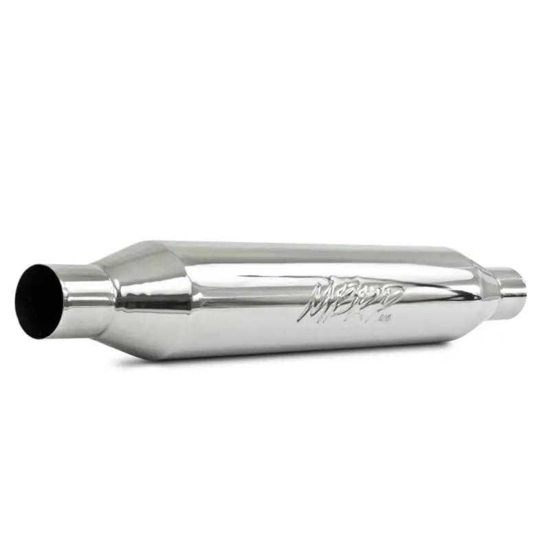 Mbrp Universal 2.25-Inch Diameter T304 Stainless Steel Resonator – 22-Inch Body, 26-Inch Overall Length 1