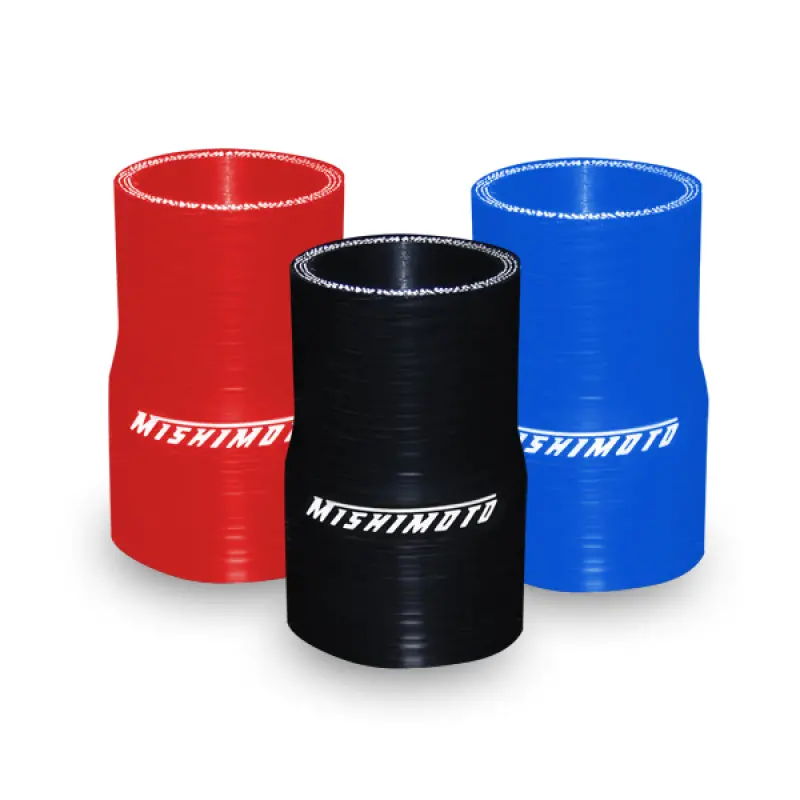 Mishimoto 2.0" To 2.25" Black Silicone Transition Coupler – High-Temperature Hose Adapter 1