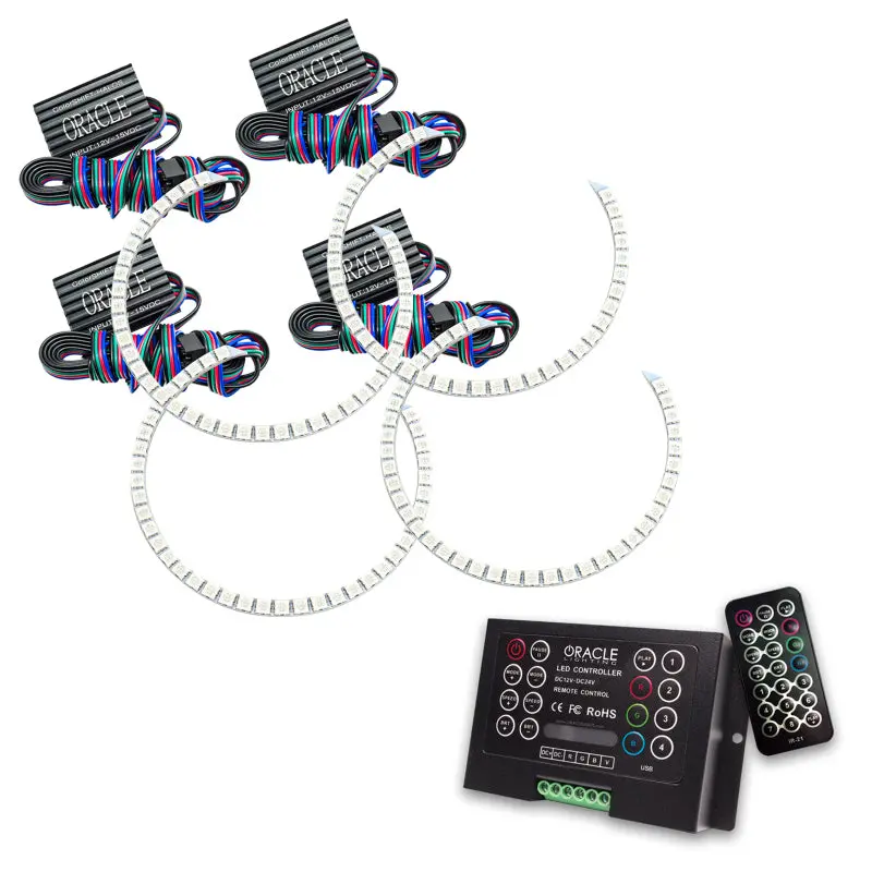 Oracle Colorshift Halo Lighting Kit With 2.0 Controller For 1999–2004 Jeep Grand Cherokee 1