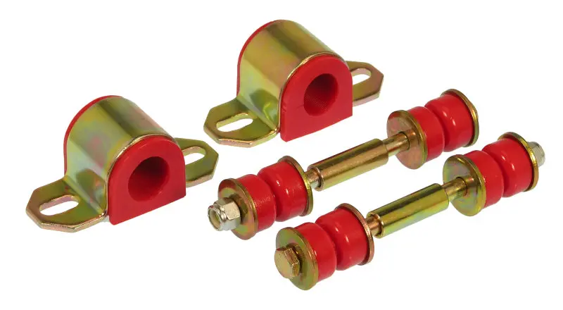 Prothane Rear Sway Bar Bushings For 1982–2002 Chevrolet Camaro & Firebird – 24Mm Diameter, Red Polyurethane 1