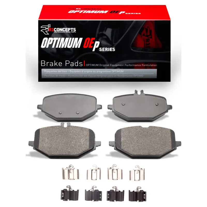 R1 -25 Mercedes-Benz Gle53 Amg Rear Optimum Oe Pads & Hardware Kit 1